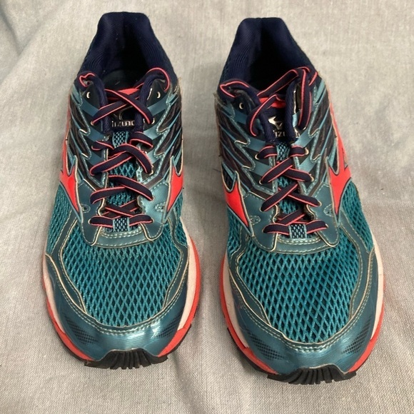 Mizuno Wave Paradox 3 Turquoise Sneakers Running Size 9 - Picture 1 of 9